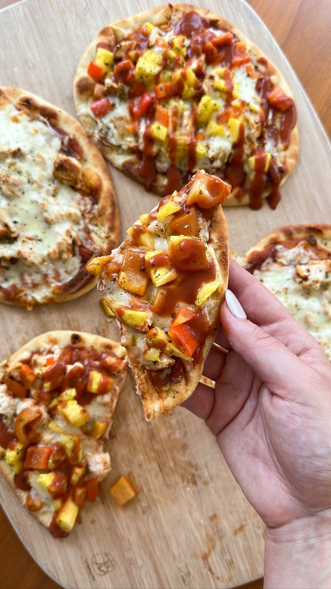 BBQ Chicken Flatbreads