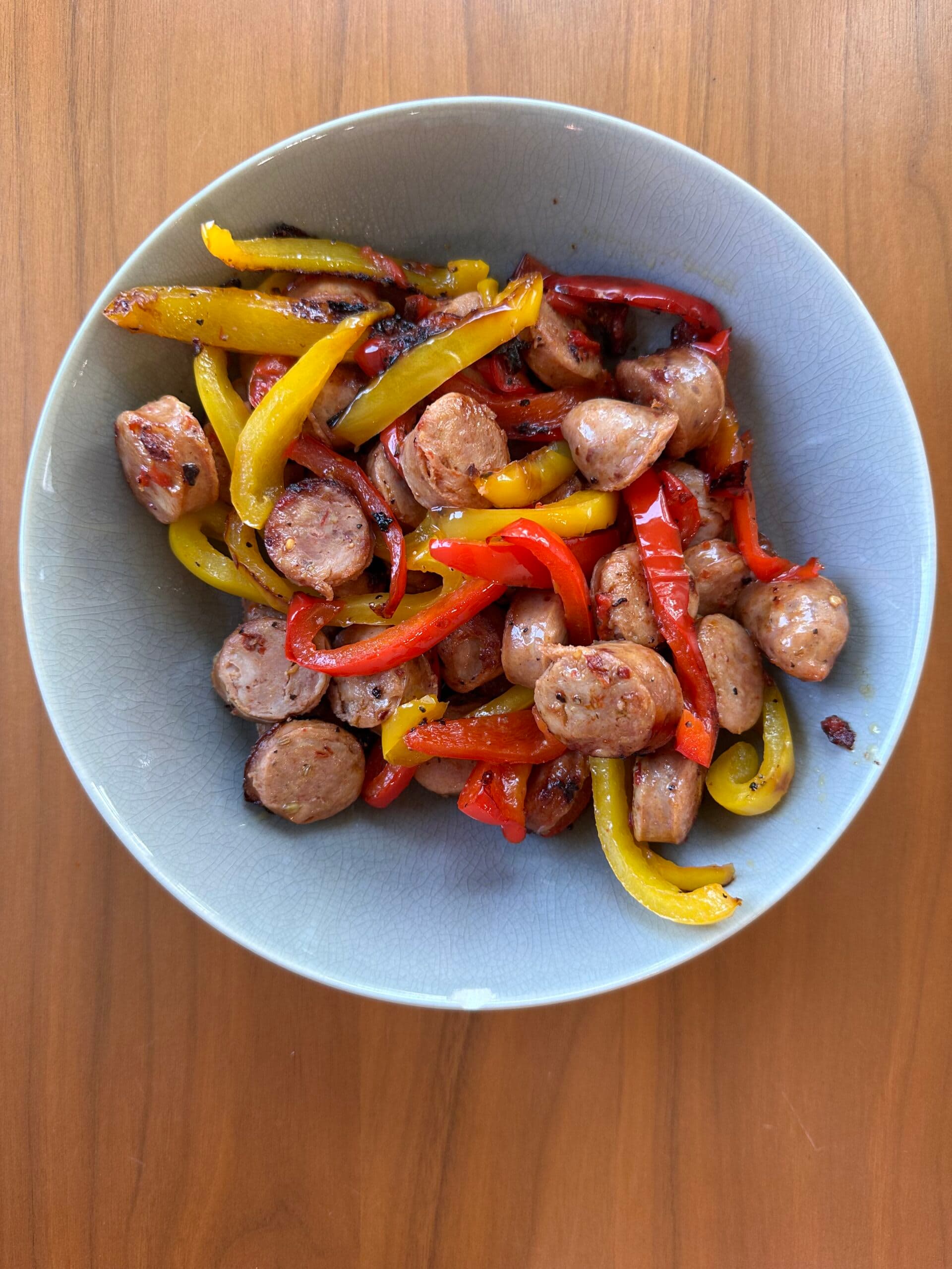 Chicken Sausage & Peppers