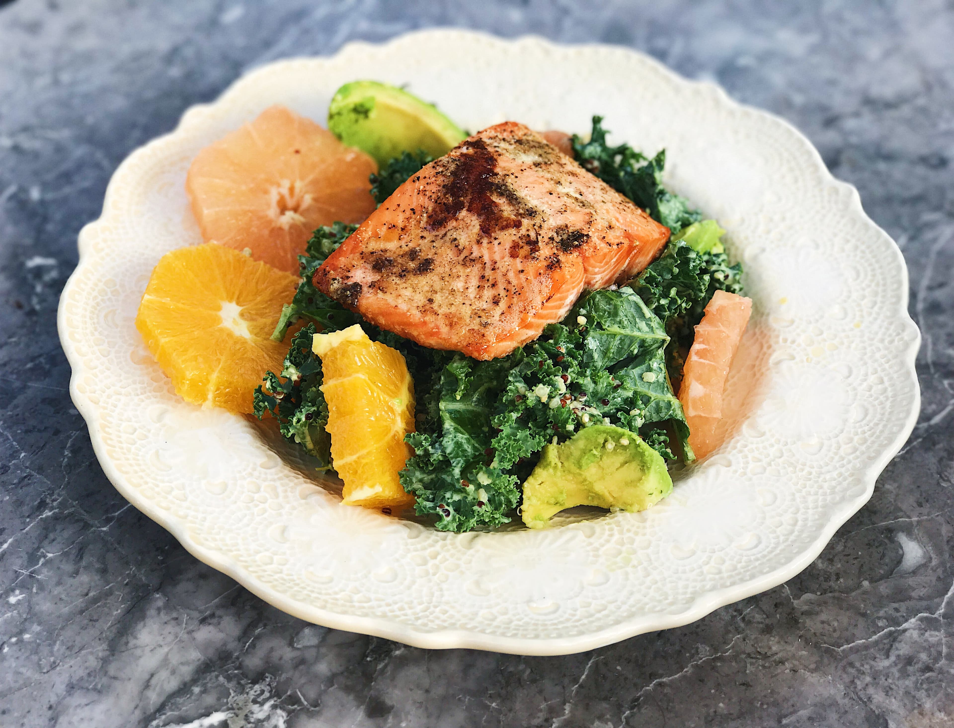 Citrus Salmon Salad