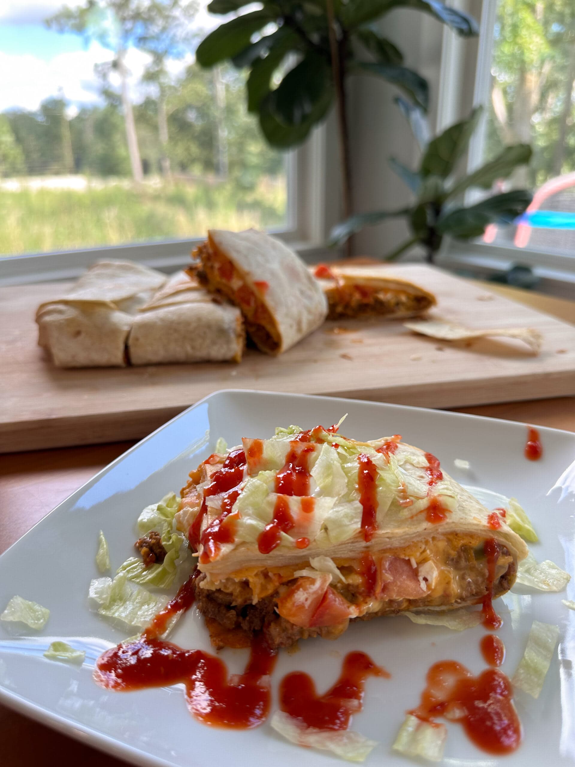 Crunch Wrap Casserole