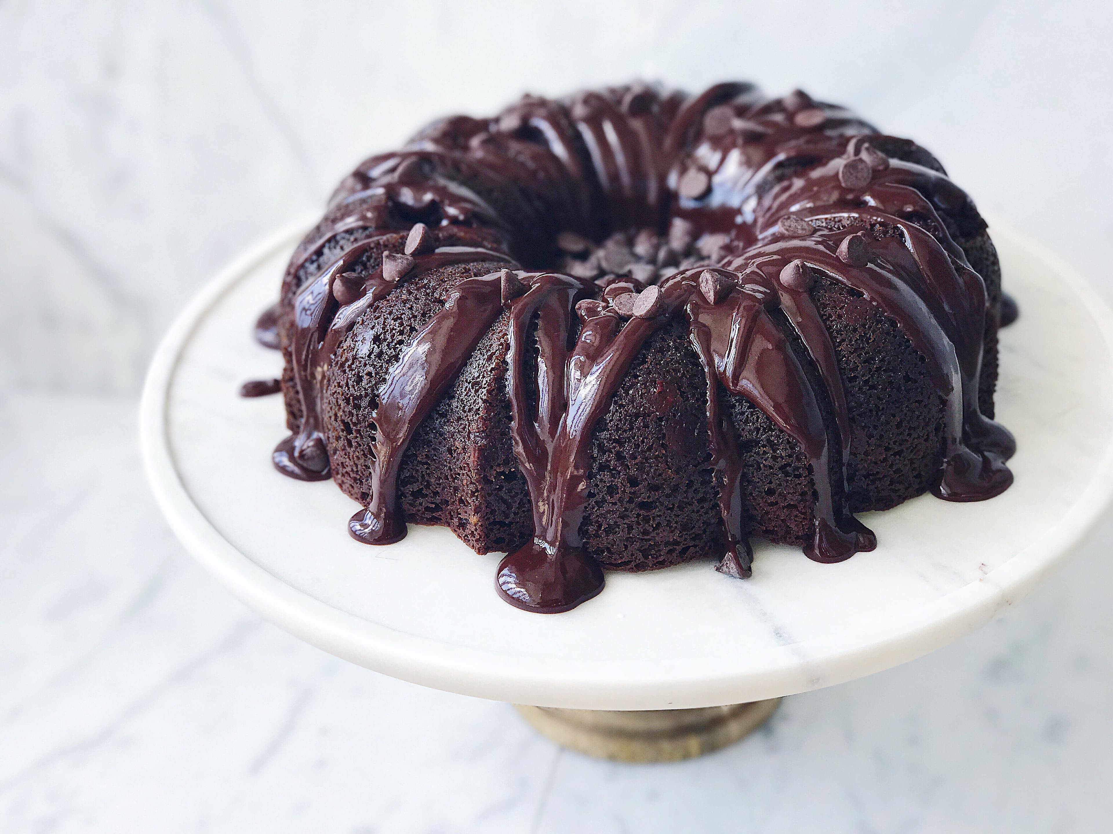 Ghirardelli Chocolate Chip Bundt Cake