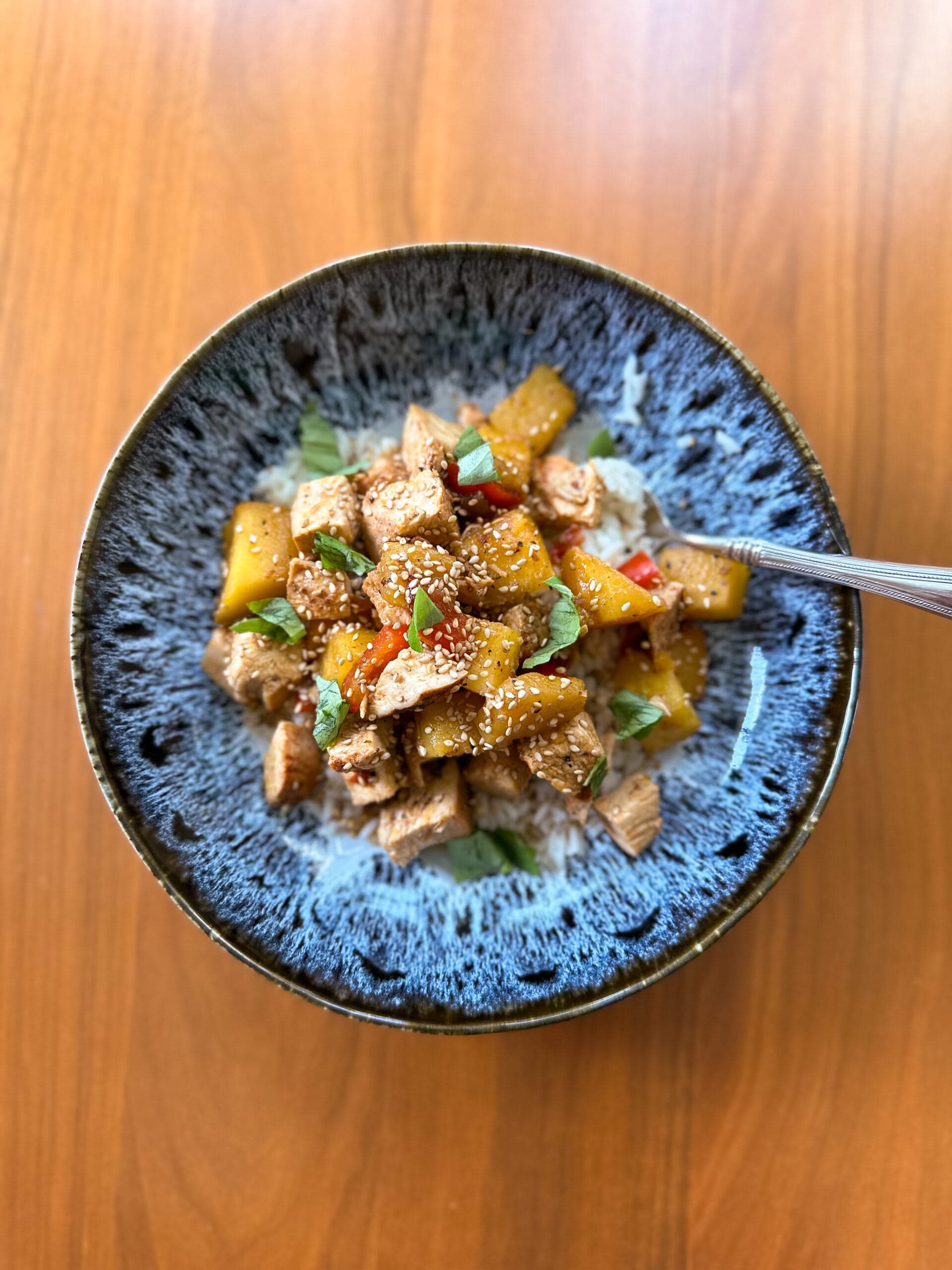 One Skillet - Hawaiian Chicken Bowls