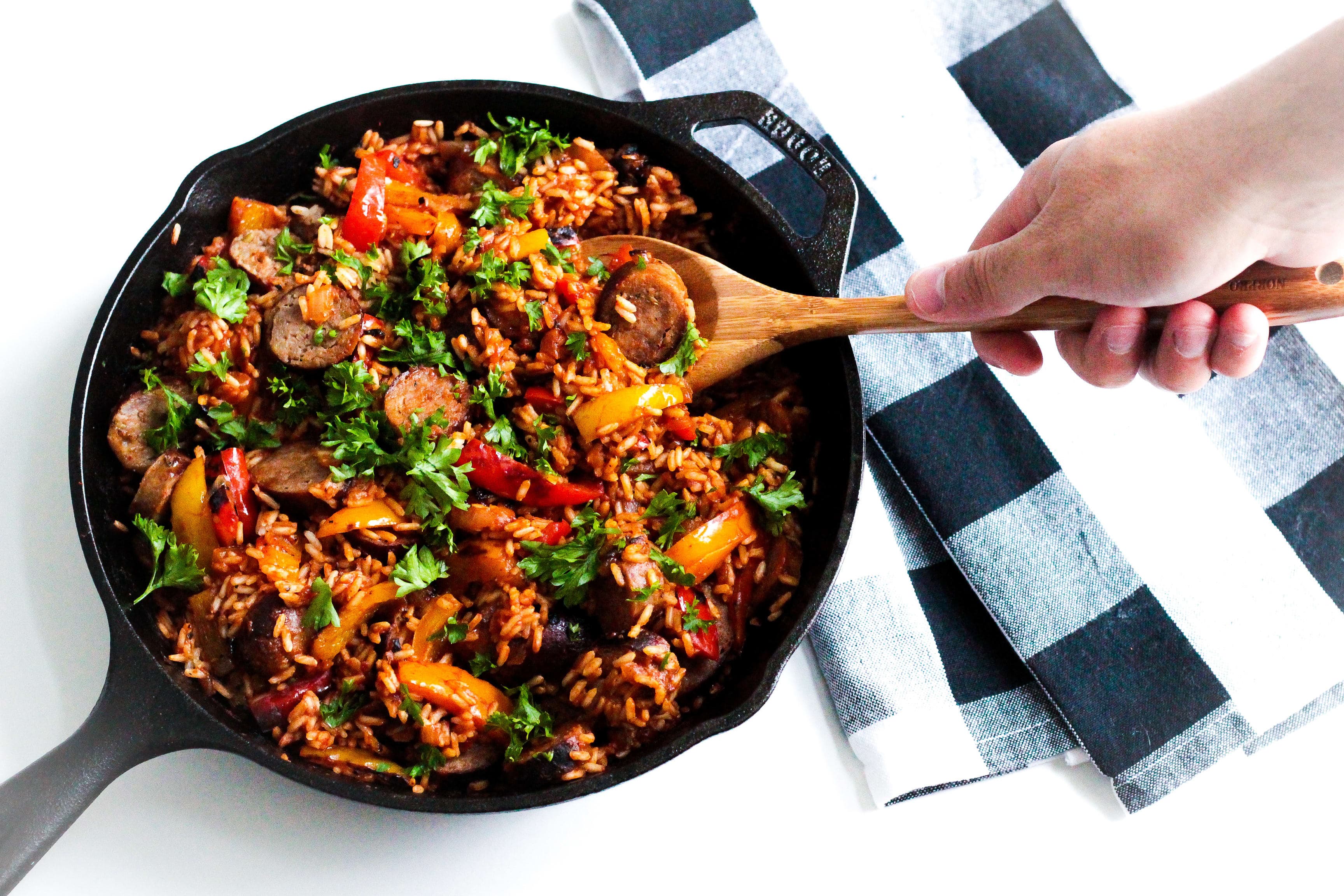 Sausage & Pepper Skillet